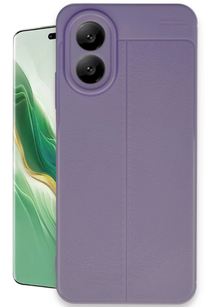 Newface Oppo A38 Kılıf Auto Focus Kapak - Lila resmi