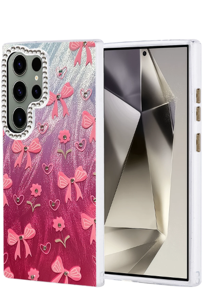 Newface Samsung Galaxy S23 Ultra Kılıf Blade Aynalı Desenli Kapak - Desen 3 resmi