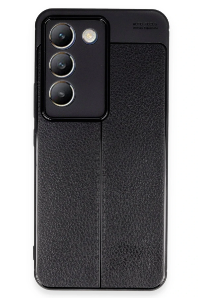 Newface Vivo V30 Lite 4G Kılıf Auto Focus Kapak - Siyah resmi