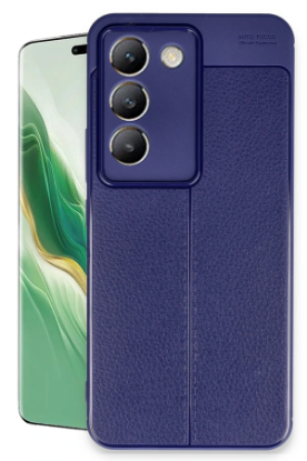 Newface Vivo V30 Lite 4G Kılıf Auto Focus Kapak - Lacivert resmi
