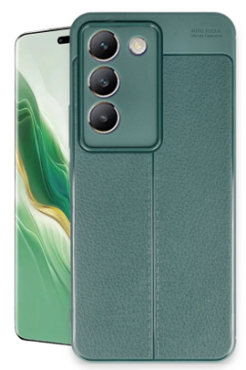 Newface Vivo V30 Lite 4G Kılıf Auto Focus Kapak - Koyu Yeşil resmi