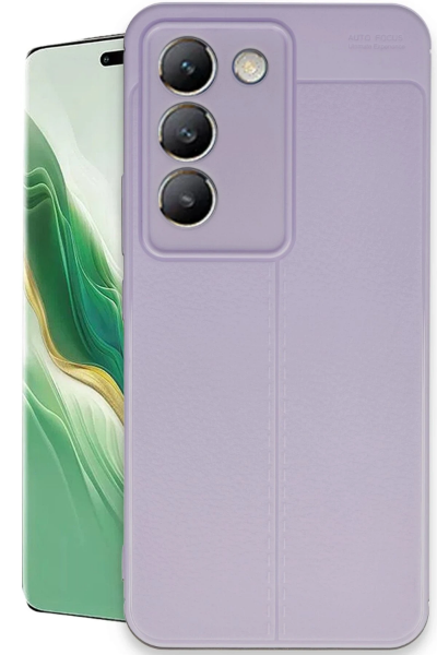 Newface Vivo V30 Lite 4G Kılıf Auto Focus Kapak - Lila resmi