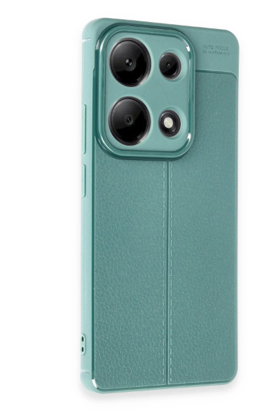 Newface Xiaomi Redmi Note 13 Pro 4G Kılıf Auto Focus Kapak - Koyu Yeşil resmi