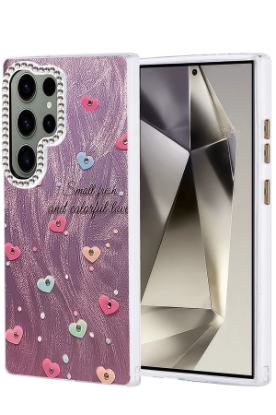Newface Samsung Galaxy S24 Ultra Kılıf Blade Aynalı Desenli Kapak - Desen 8 resmi