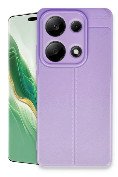 Newface Xiaomi Redmi Note 13 Pro 4G Kılıf Auto Focus Kapak - Lila resmi