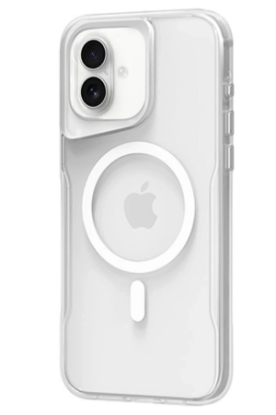 Newface iPhone 16 Plus Kılıf PC Poso Magsafe Kapak - Şeffaf resmi