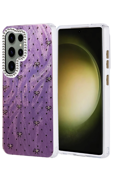 Newface Samsung Galaxy S25 Ultra Kılıf Blade Aynalı Desenli Kapak - Desen 2 resmi