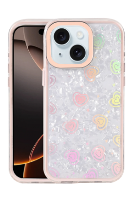 Newface Apple iPhone 14 Lumi Desenli Kapak - Pembe resmi