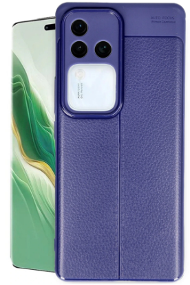 Newface Vivo V30 5G Kılıf Auto Focus Kapak - Lacivert resmi