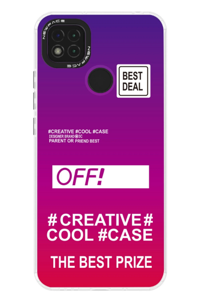 Newface Xiaomi Redmi 9C Kılıf Estoril Desenli Kapak - Estoril - 9 resmi