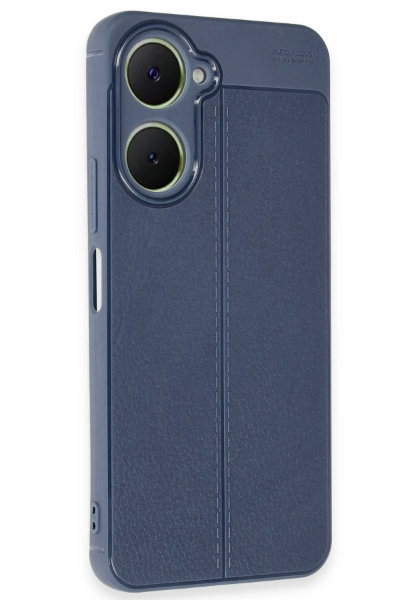 Newface Vivo Y18 Kılıf Auto Focus Kapak - Lacivert resmi