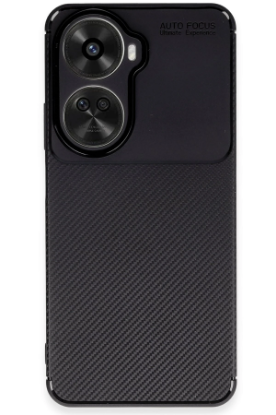 Newface Huawei Nova 12 SE Kılıf Auto Focus Karbon Kapak - Siyah resmi