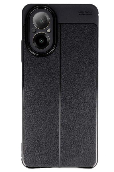 Newface Realme 12 Lite Kılıf Auto Focus Kapak - Siyah resmi