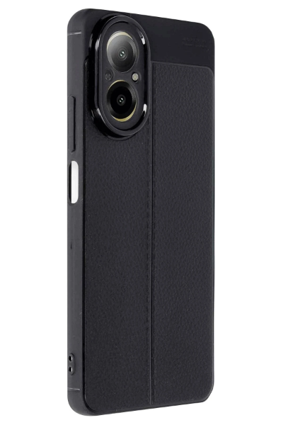 Newface Realme 12 Lite Kılıf Auto Focus Kapak - Siyah resmi