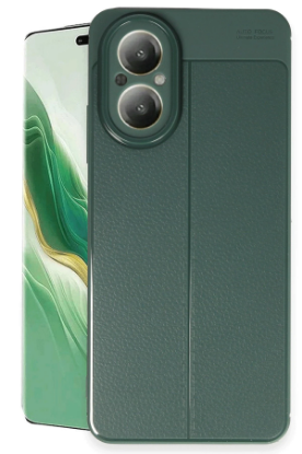 Newface Realme 12 Lite Kılıf Auto Focus Kapak - Koyu Yeşil resmi