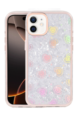 Newface Apple iPhone 11 Lumi Desenli Kapak - Pembe resmi