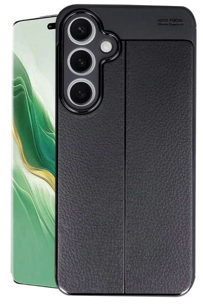 Newface Samsung Galaxy S24 FE Kılıf Auto Focus Kapak - Siyah resmi