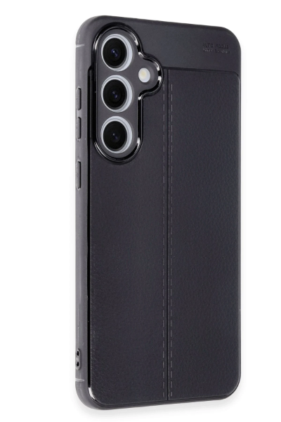 Newface Samsung Galaxy S24 FE Kılıf Auto Focus Kapak - Siyah resmi