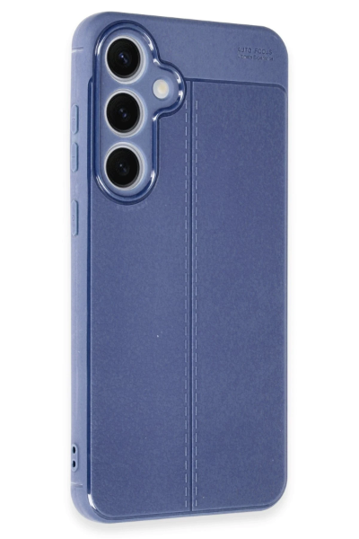 Newface Samsung Galaxy S24 FE Kılıf Auto Focus Kapak - Lacivert resmi