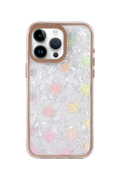 Newface Apple iPhone 16 Pro Lumi Desenli Kapak - Çöl Titanyum resmi