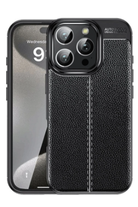 Newface iPhone 16 Pro Kılıf Auto Focus Kapak - Siyah resmi