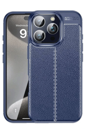 Newface iPhone 16 Pro Kılıf Auto Focus Kapak - Lacivert resmi