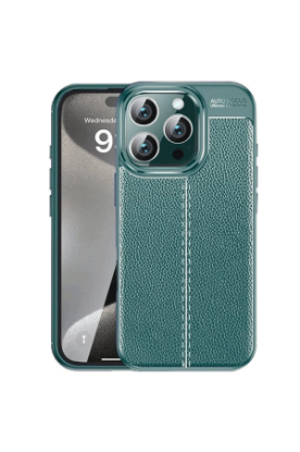 Newface iPhone 16 Pro Kılıf Auto Focus Kapak - Koyu Yeşil resmi