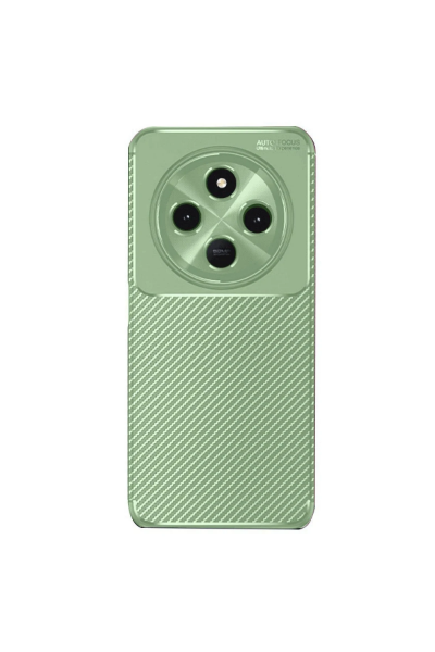 Newface Xiaomi Redmi 14C Kılıf Auto Focus Karbon Kapak - Su Yeşili resmi