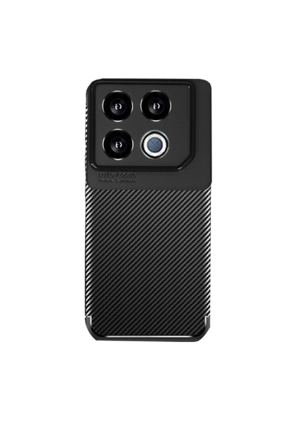 Newface İnfinix GT 20 Pro Kılıf Auto Focus Karbon Kapak - Siyah resmi