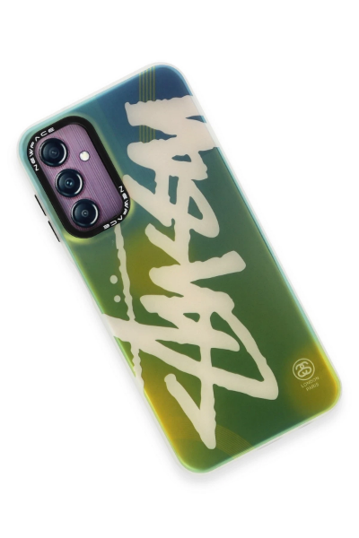 Newface Samsung Galaxy A24 4G Kılıf Estoril Desenli Kapak - Estoril - 2 resmi