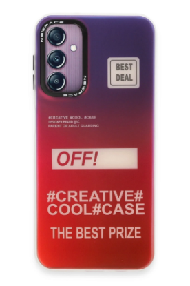 Newface Samsung Galaxy A24 4G Kılıf Estoril Desenli Kapak - Estoril - 9 resmi