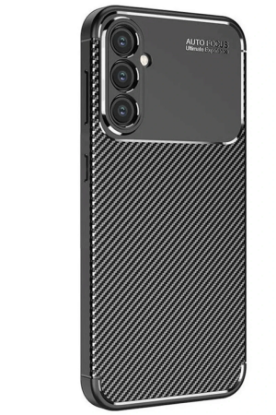 Newface Samsung Galaxy S25 Kılıf Auto Focus Karbon Kapak - Siyah resmi