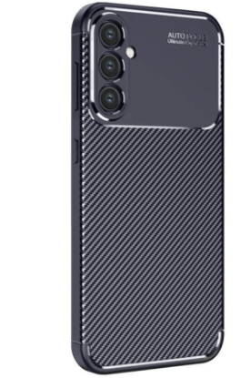 Newface Samsung Galaxy S25 Kılıf Auto Focus Karbon Kapak - Lacivert resmi