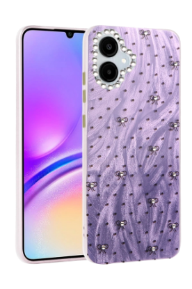 Newface Samsung Galaxy A06 Kılıf Blade Aynalı Desenli Kapak - Desen 2 resmi