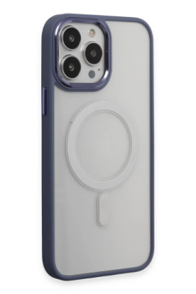 Newface iPhone 15 Pro Kılıf Room Magneticsafe Silikon - Sierra Blue resmi