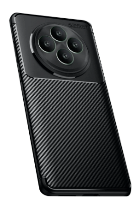 Newface Oppo Reno 11 FS Kılıf Auto Focus Karbon Kapak - Siyah resmi