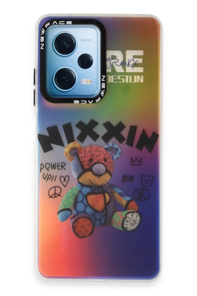 Newface Xiaomi Poco X5 5G Kılıf Estoril Desenli Kapak - Estoril - 11 resmi
