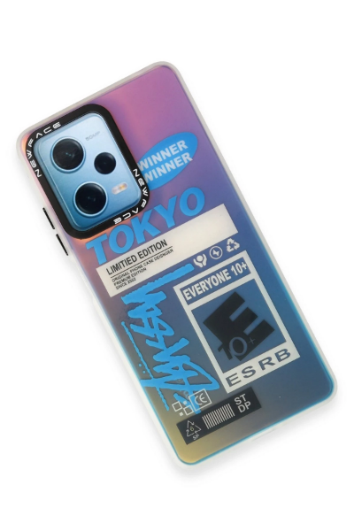 Newface Xiaomi Redmi Note 12 4G Kılıf Estoril Desenli Kapak - Estoril - 1 resmi