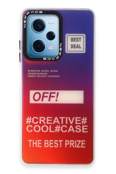 Newface Xiaomi Redmi Note 12 4G Kılıf Estoril Desenli Kapak - Estoril - 9 resmi
