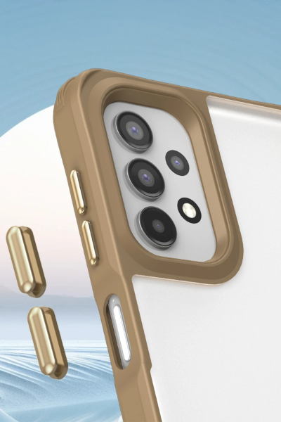 Newface Samsung Galaxy A52 Kılıf Penta Silikon Kılıf - Siyah resmi