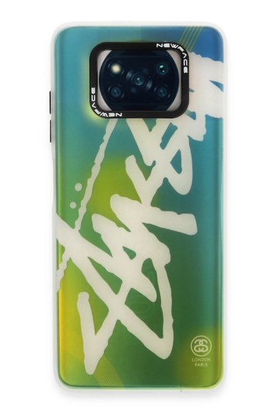 Newface Xiaomi Pocophone X3 Kılıf Estoril Desenli Kapak - Estoril - 2 resmi