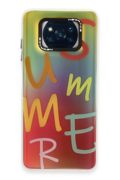 Newface Xiaomi Pocophone X3 Kılıf Estoril Desenli Kapak - Estoril - 3 resmi