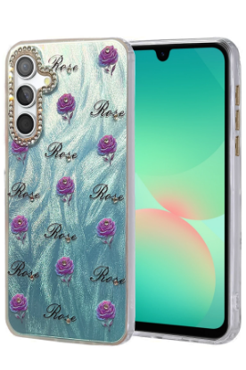 Newface Samsung Galaxy A26 Kılıf Blade Aynalı Desenli Kapak - Desen 9 resmi