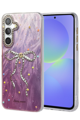 Newface Samsung Galaxy A36 Kılıf Blade Aynalı Desenli Kapak - Desen 1 resmi