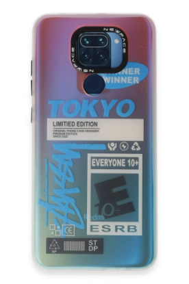Newface Xiaomi Redmi Note 9 Kılıf Estoril Desenli Kapak - Estoril - 1 resmi