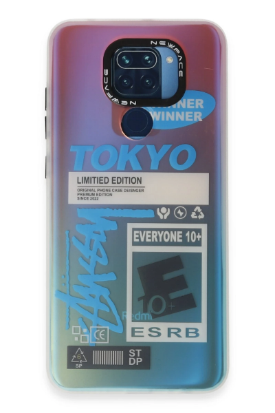 Newface Xiaomi Redmi Note 9 Kılıf Estoril Desenli Kapak - Estoril - 1 resmi