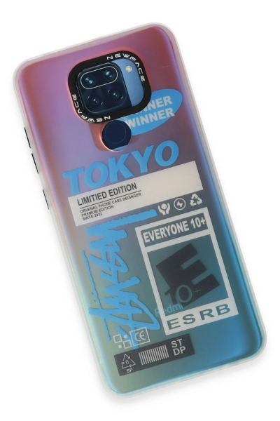 Newface Xiaomi Redmi Note 9 Kılıf Estoril Desenli Kapak - Estoril - 1 resmi