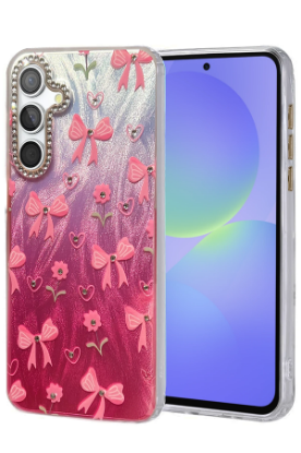 Newface Samsung Galaxy A36 Kılıf Blade Aynalı Desenli Kapak - Desen 3 resmi