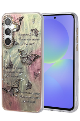 Newface Samsung Galaxy A36 Kılıf Blade Aynalı Desenli Kapak - Desen 6 resmi