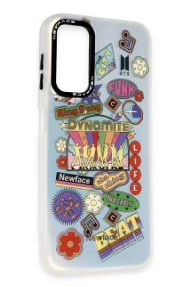 Newface Samsung Galaxy A14 4G Kılıf Estoril Desenli Kapak - Estoril - 14 resmi